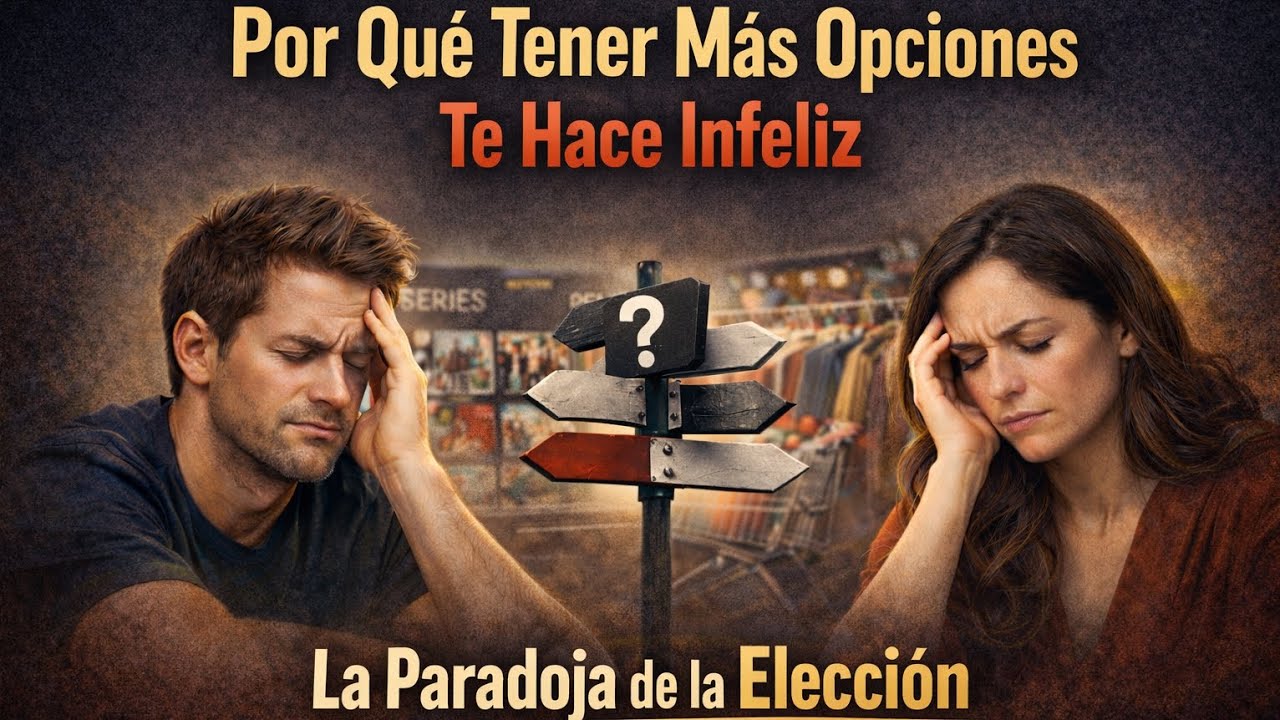 Por Qué Tener Más Opciones Te Hace Infeliz | La Paradoja de la Elección