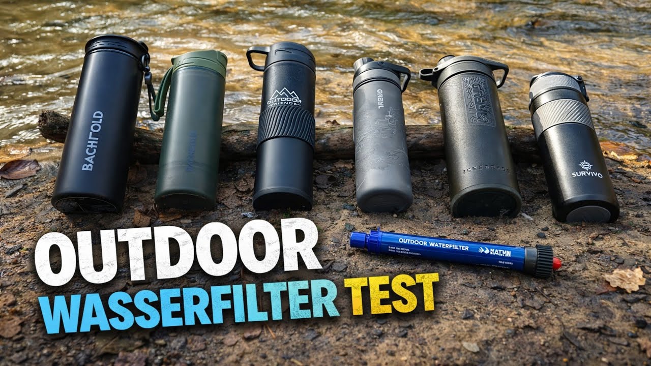 Welcher ist der BESTE Outdoor Wasserfilter? | Grayl, Bachgold, Naturbummler, Outdoorfriends, Survivo