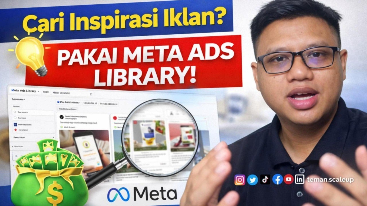 Cara Riset Iklan Pakai Meta Ads Library | Temukan Inspirasi Iklan yang Winning!