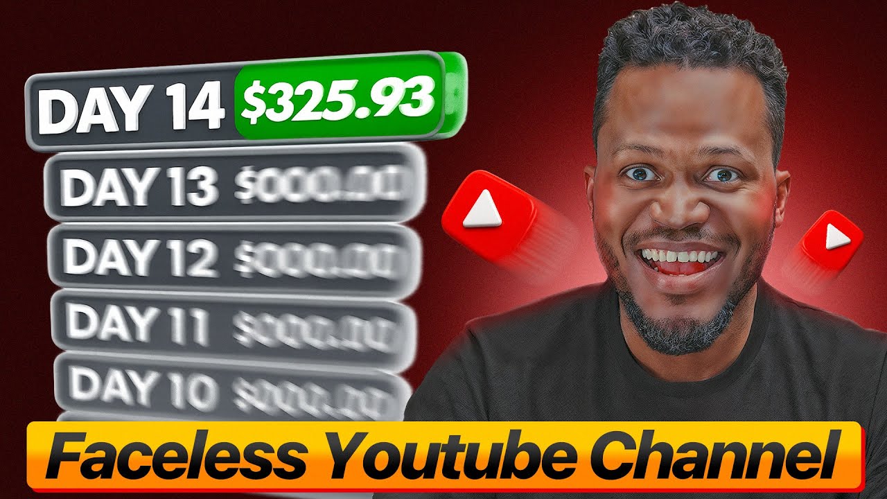 This Faceless YouTube Channel Made Me $325.93 in 14 days with AI (This Is EASY!)