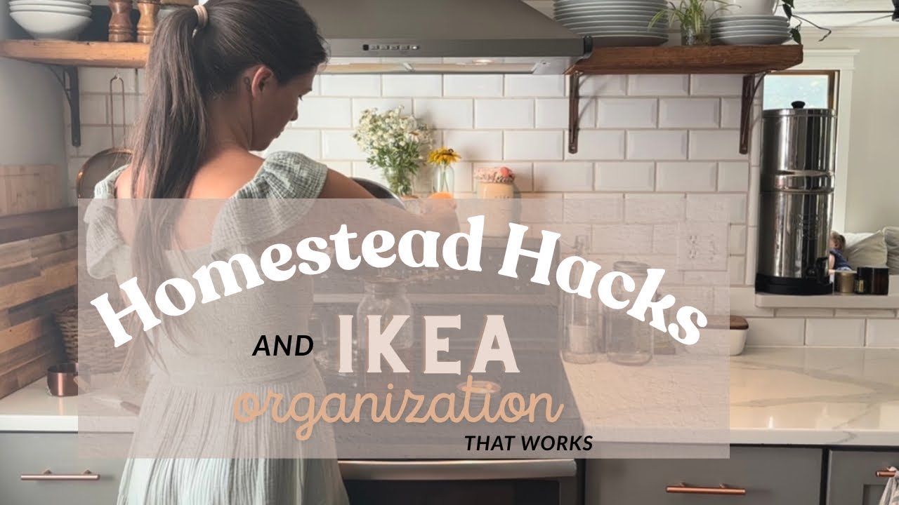 Peaceful Garden Tour + How I Organize It All with IKEA//Family of 8