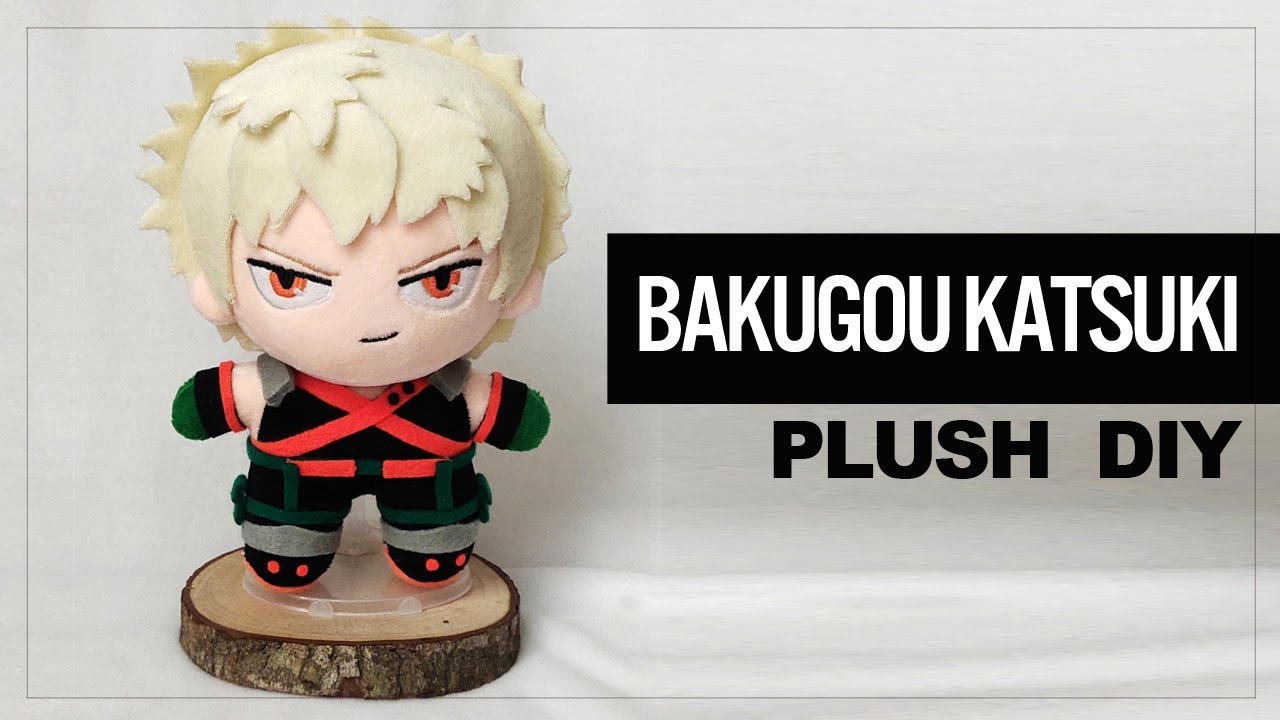 BAKUGOU KATSUKI PLUSH DIY || BOKU NO HERO ACADEMIA