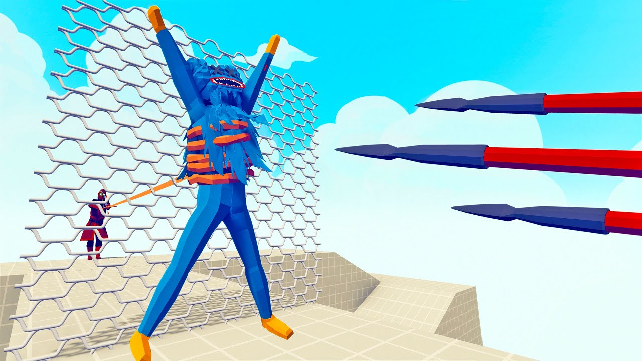 3x BALLISTA STRIKE THROUGH THE GRATE | TABS - Totally Accurate Battle Simulator