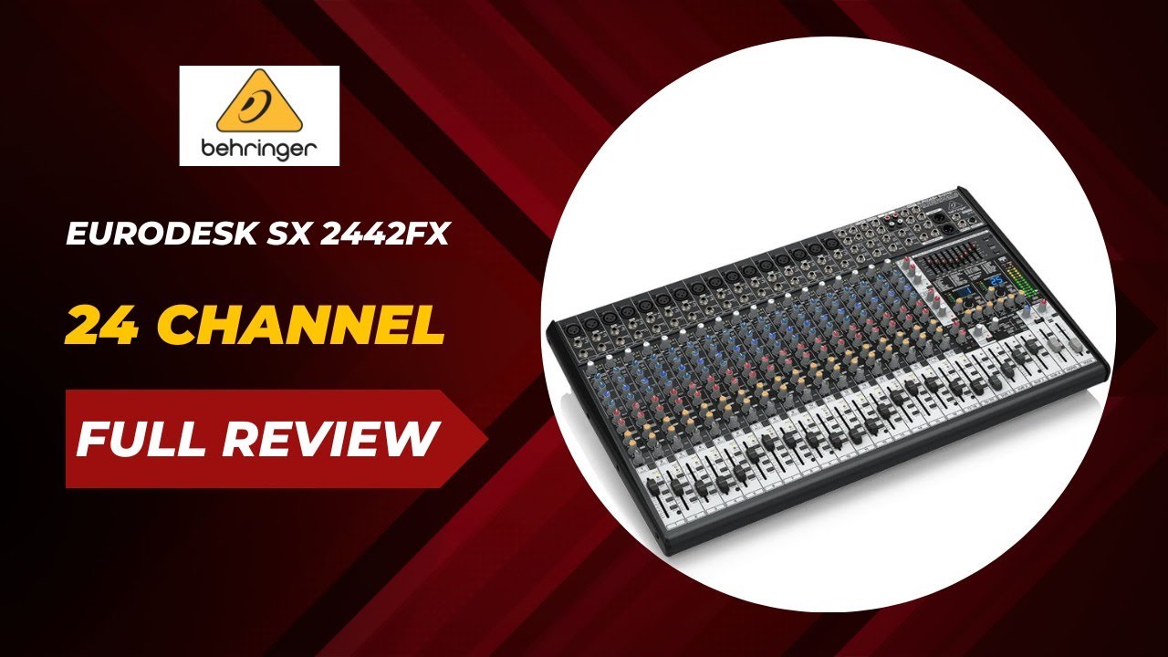 Kya Yeh Yamaha Jaisa Hai I Pura Review dekhiye I Behringer SX2442fx