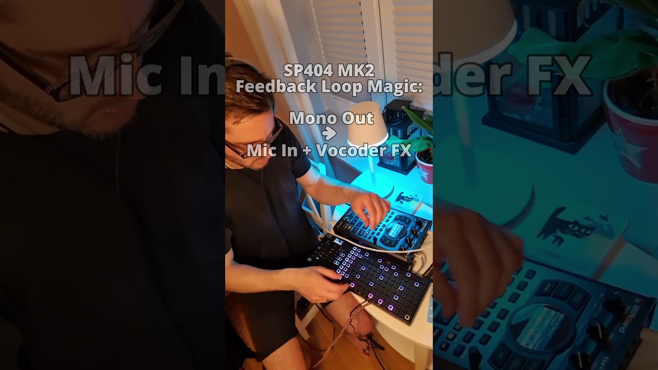 SP404 MK2 Magic: Feedback Loop + Vocoder FX! 