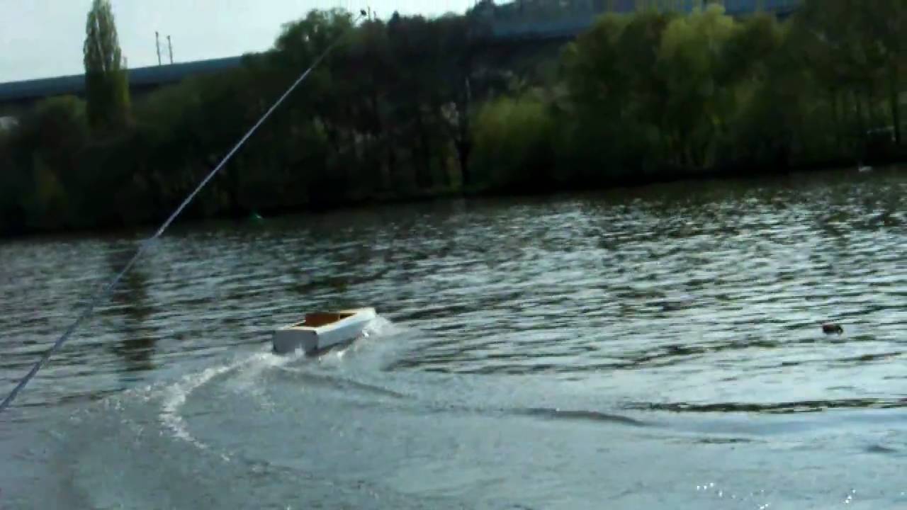 Homemade Boat with Brushless Motor