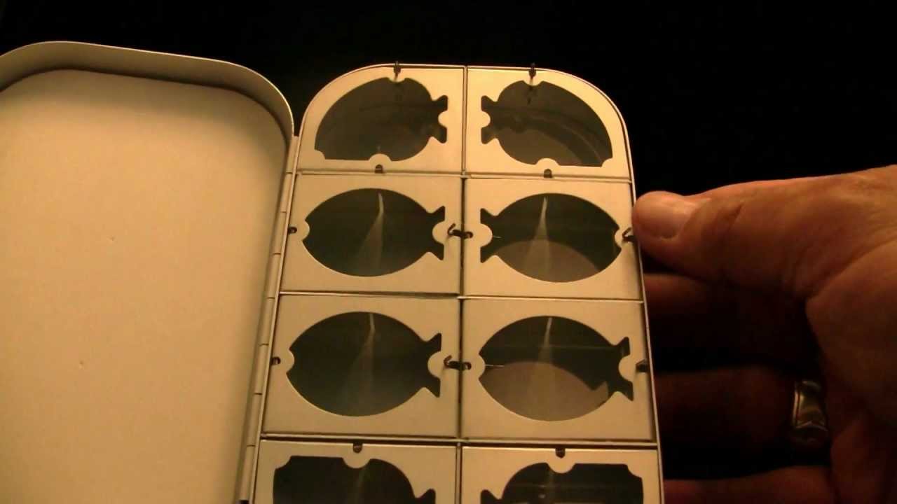 Casting for Recovery (CFR) Foam/8-Window Aluminum Fly Box