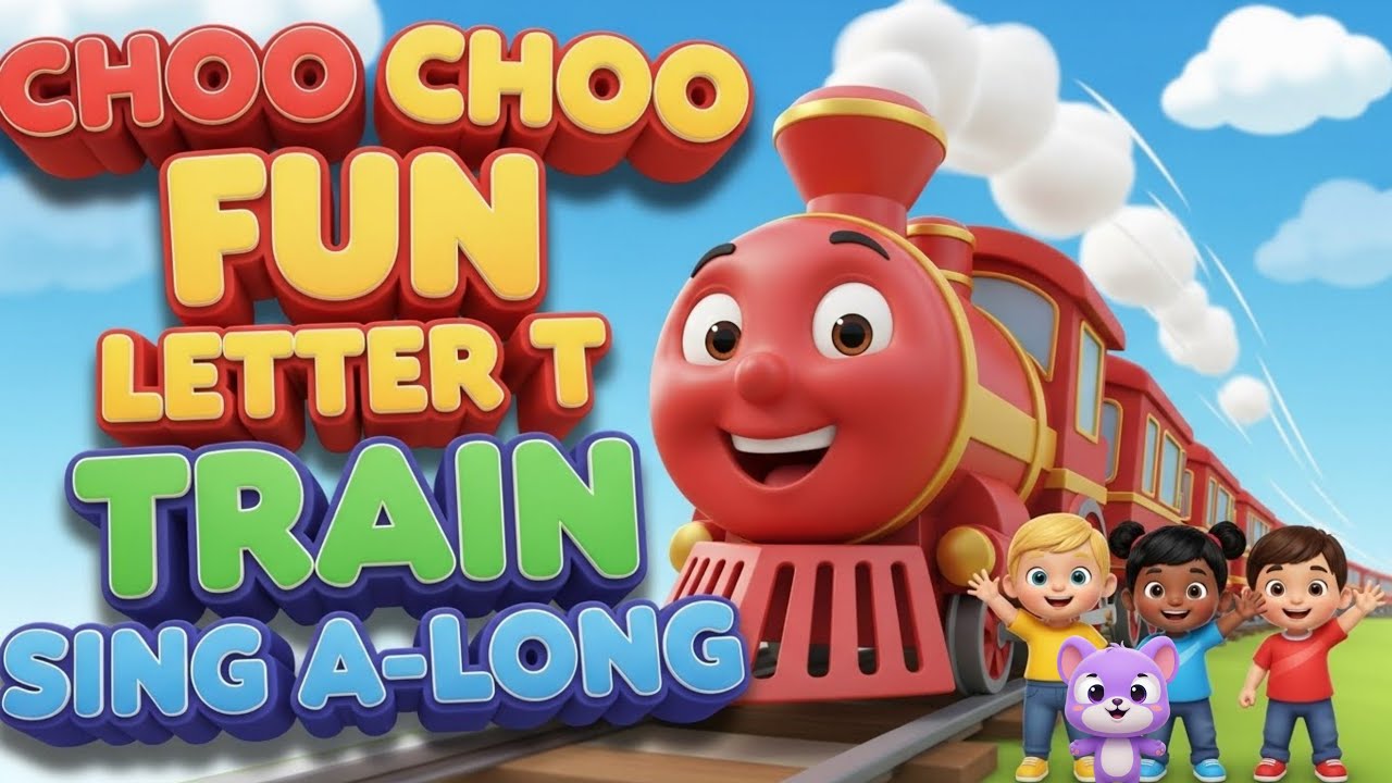 Choo Choo Fun Letter T Train - Sing A-long