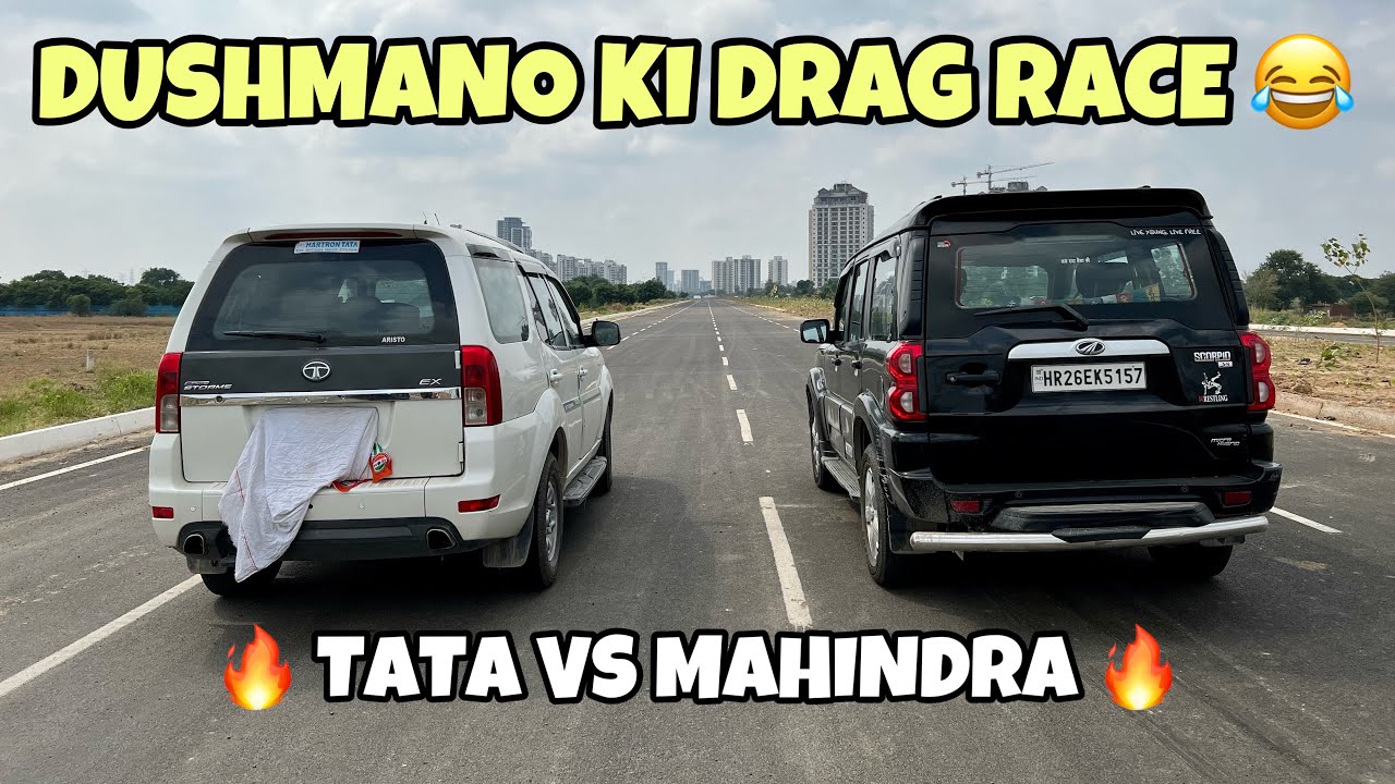 SAFARI STORME VS SCORPIO DRAG RACE 🔥