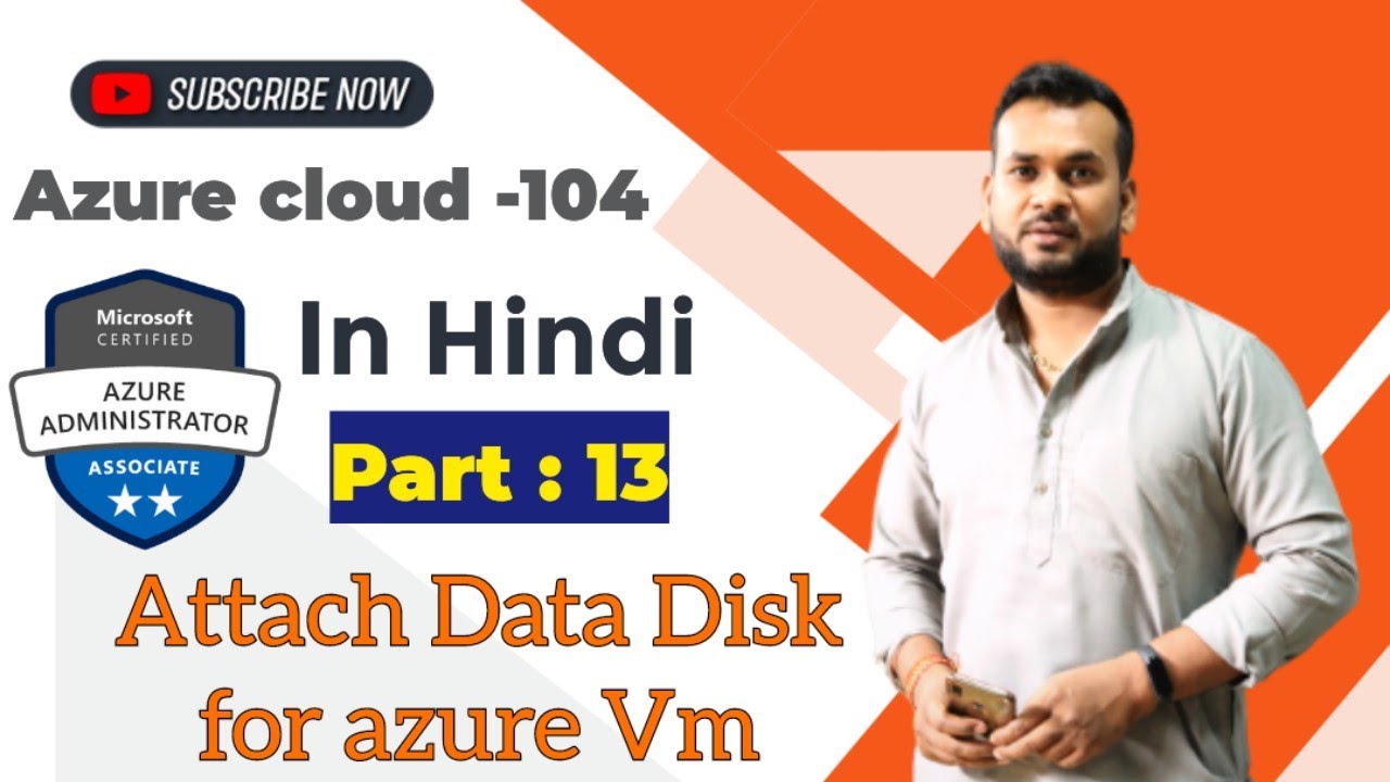 How to Add a Data Disk to an Azure Virtual Machine |  Azure VM Disk Create & Attach Disk | #azure