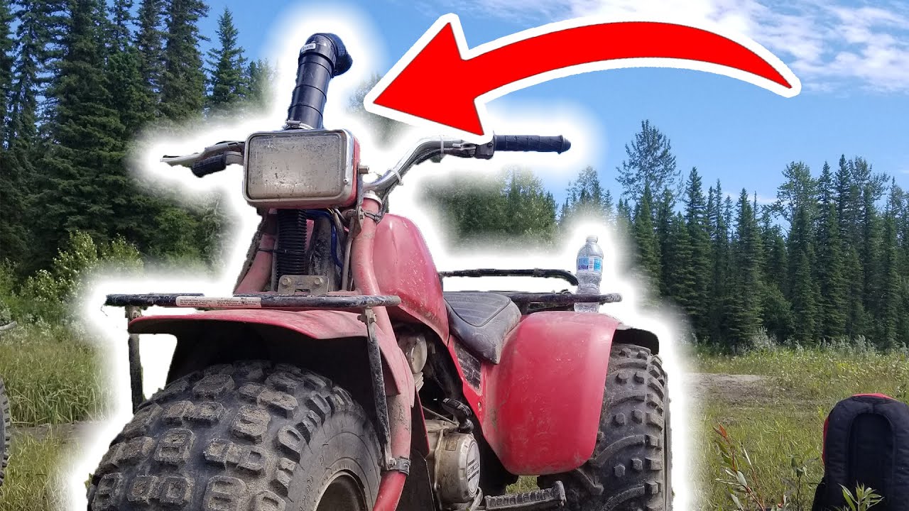 HONDA TRIKE SNORKEL KIT (DIY)