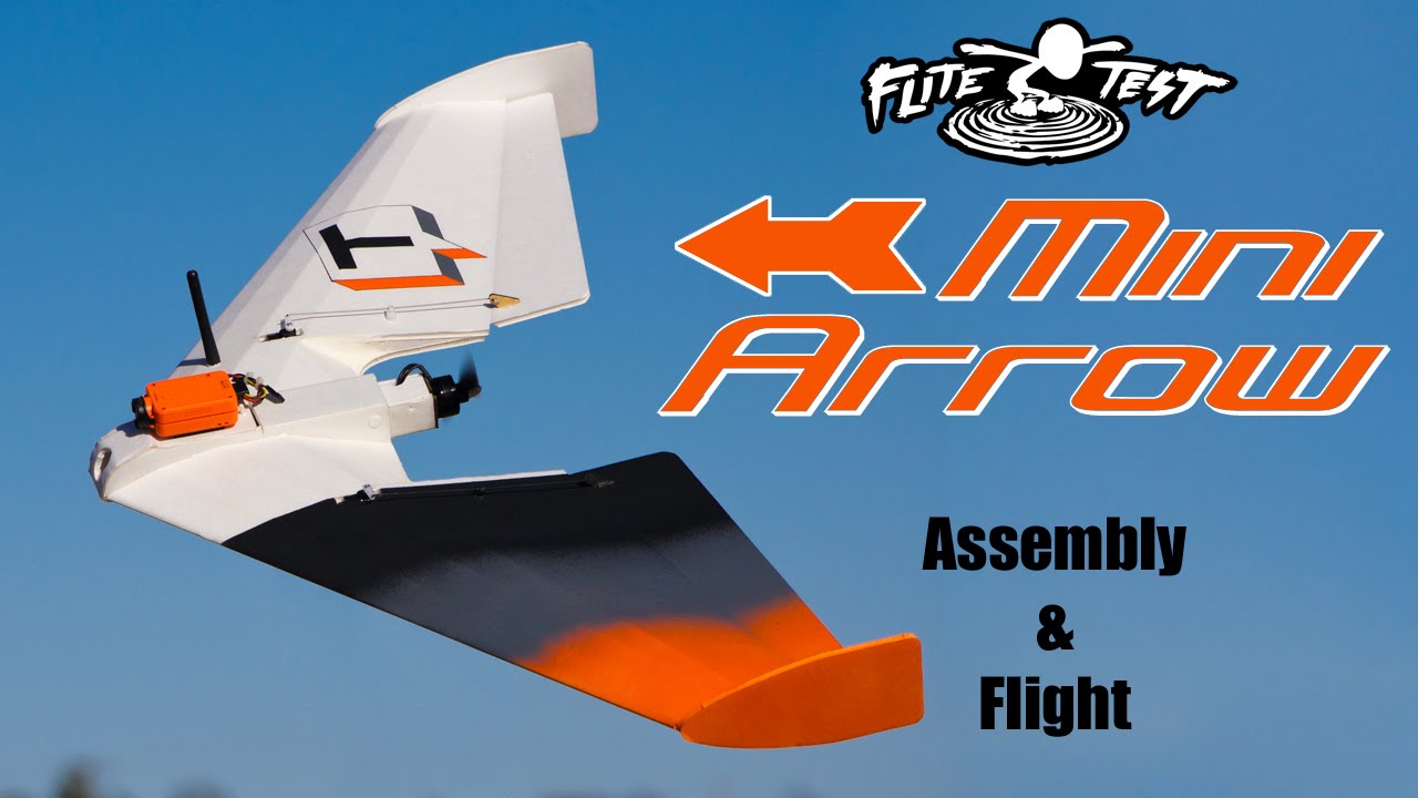 Flite Test Mini Arrow - Build & Fly