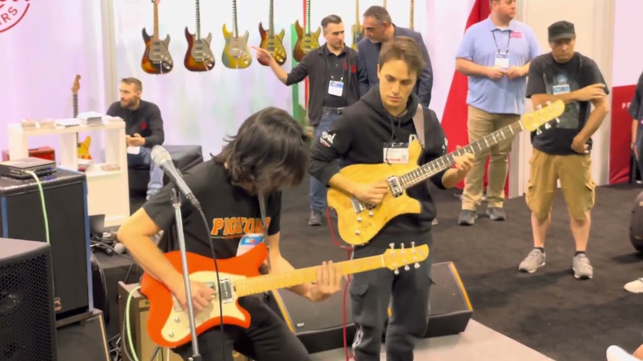 Matteo Mancuso & Tomo Fujita LIVE JAM [NAMM 2024]