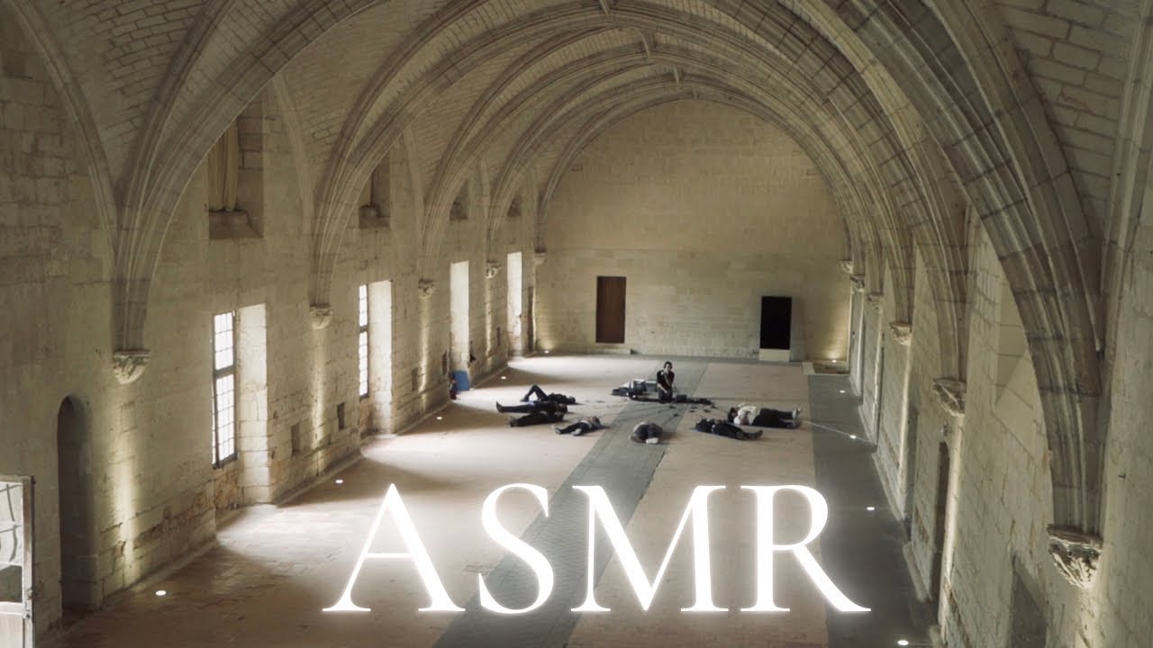 ASMR dans LA PLUS GRANDE ABBAYE de FRANCE ! L'abbaye de Fontevraud