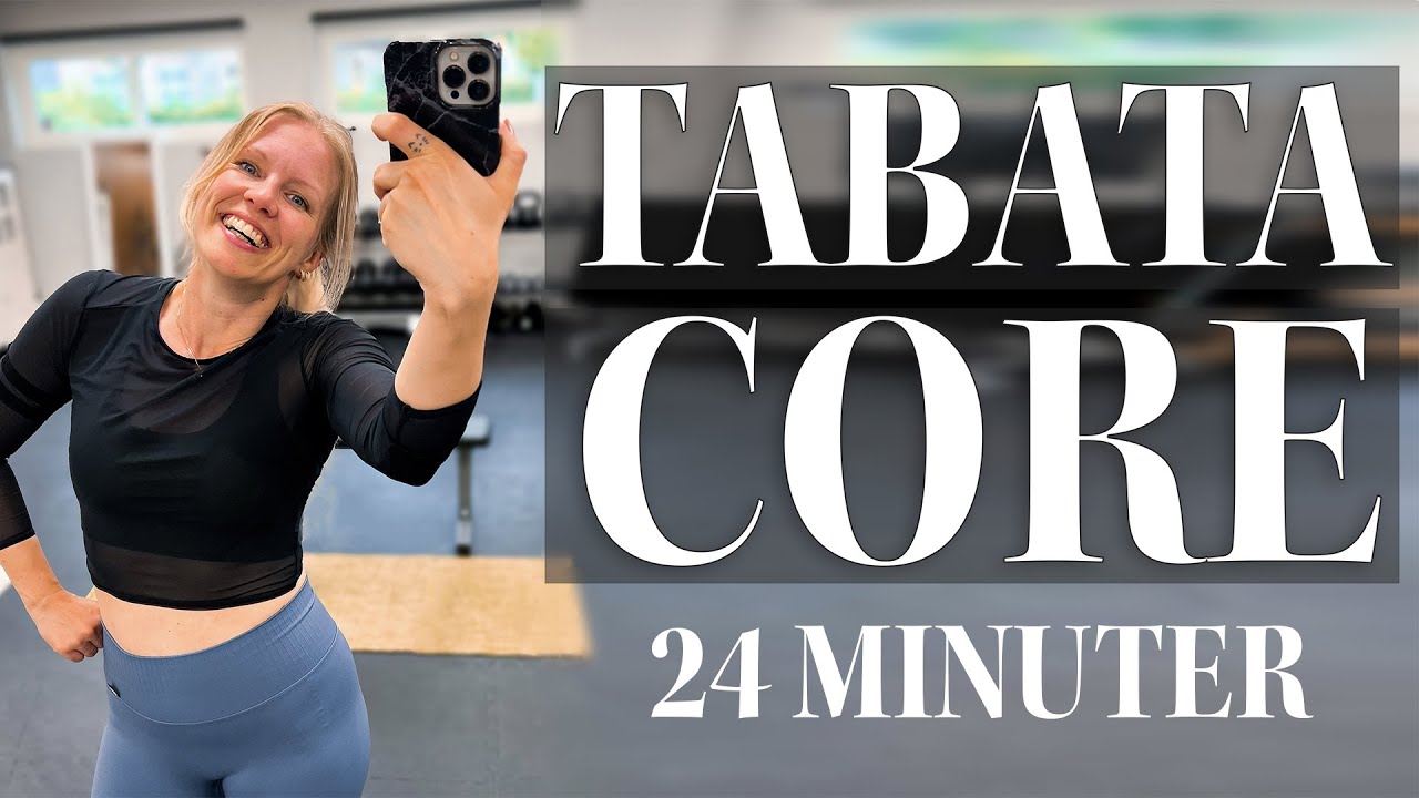 TABATA CORE - få en starkare core genom att träna det här passet