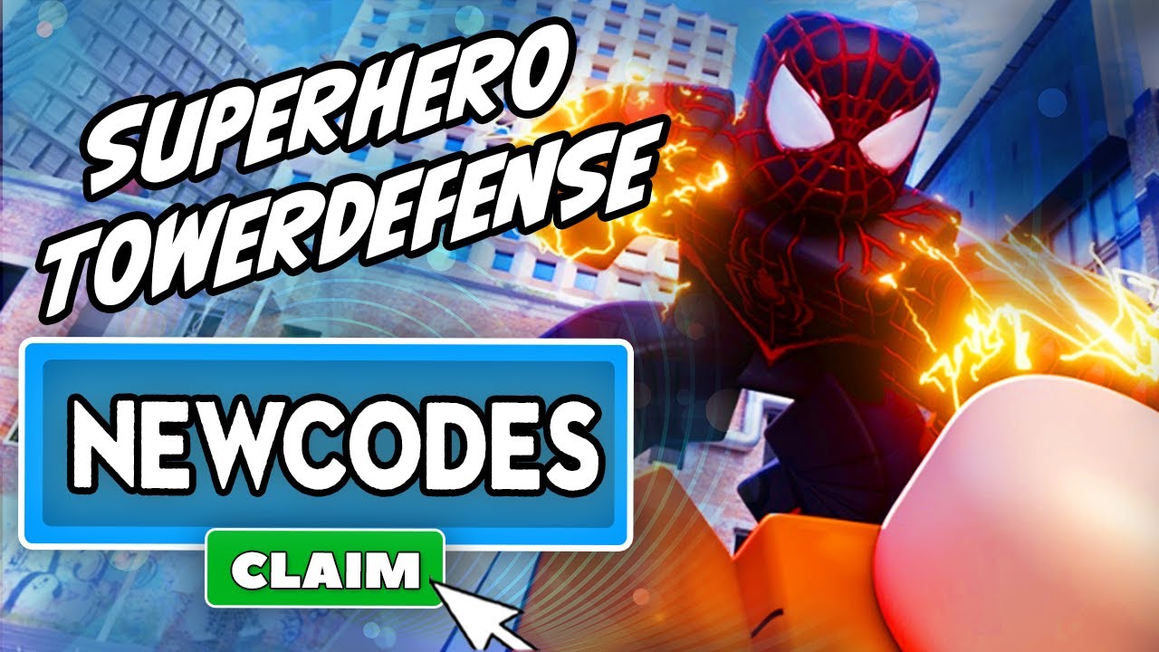 *NEW GAME + CODES* Superhero Tower Defense MIGHT BE THE BEST! - Roblox