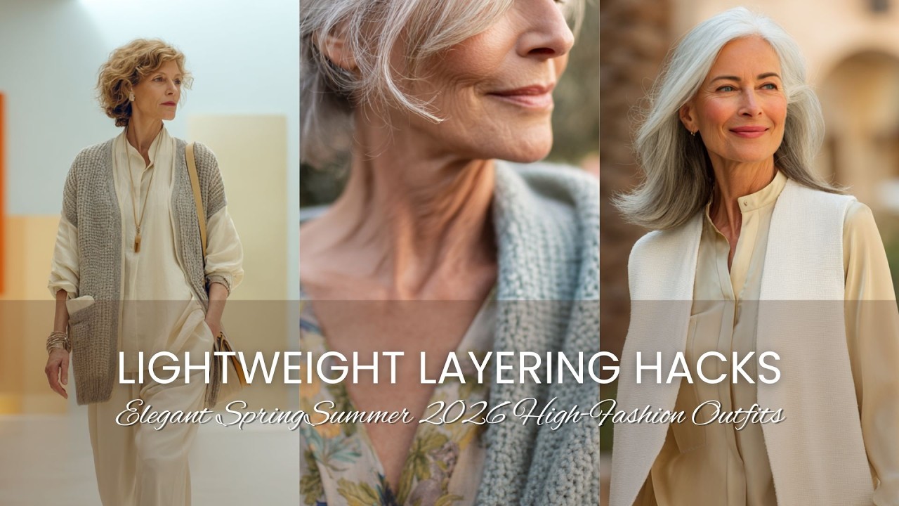 🌷 Beyond Basics 👒 Lightweight Layering Hacks for Elegant Spring/Summer 2026 High-Fashion Outfits 🍦