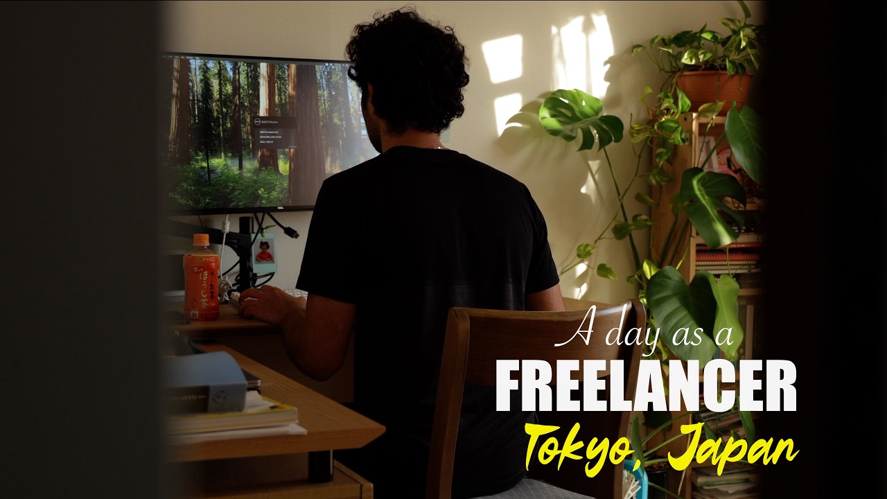 Living as a Freelancer in Japan | A cozy day in suburb of Tokyo