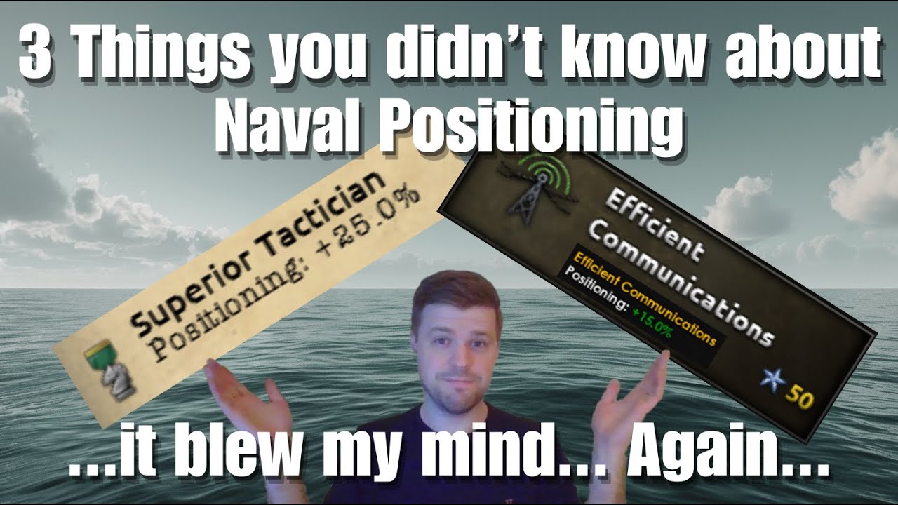HOI4 Guide - 3 Things you didn't know about Naval Positioning
