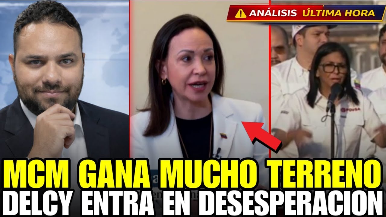 VENEZUELA EN VIVO DELCY RODRIGUEZ CON MIEDO A PERDER EL PODER MIENTRAS MARIA CORINA SE FORTALECE