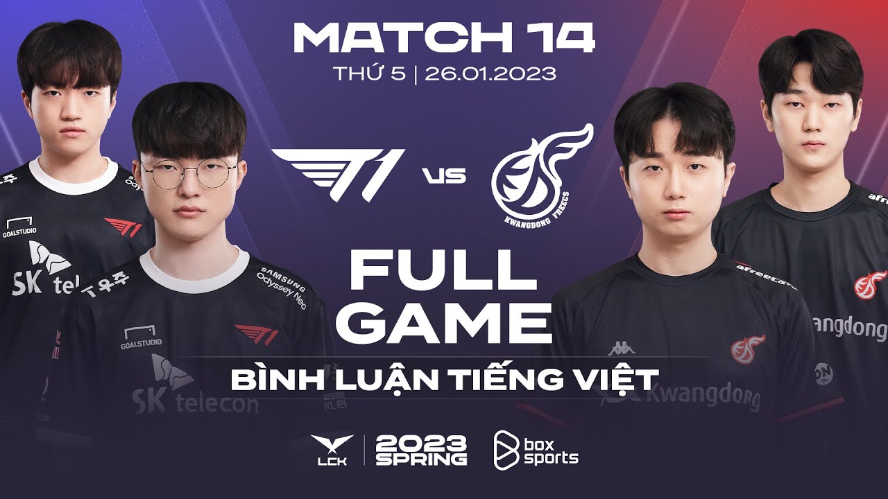 T1 vs KDF | Full Game 1, 2 | LCK Mùa Xuân 2023 | T1 vs Kwangdong Freecs