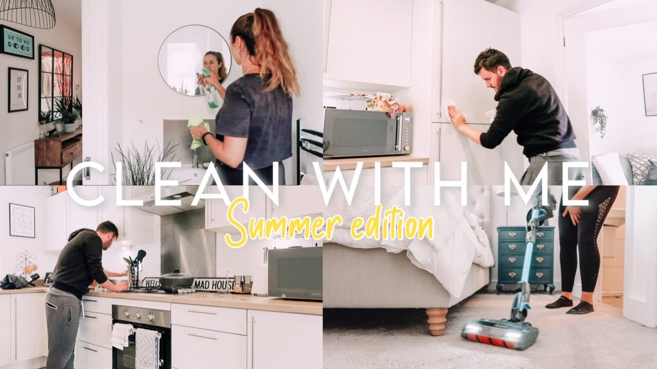 SUMMER COME CLEAN WITH ME UK | Whole House Deep Clean 2020