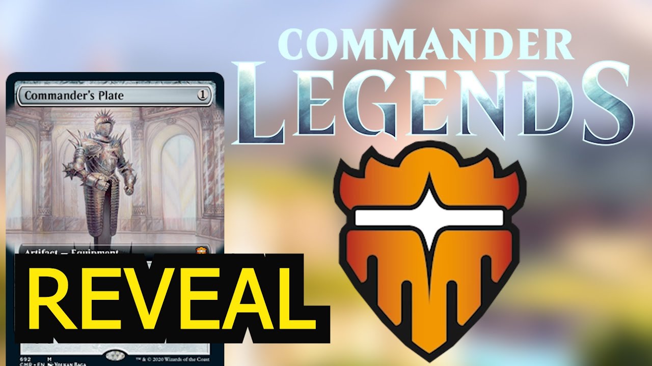 Commander's Plate Commander Legends Reveal | Magic: the Gathering EDH: Command Center #89