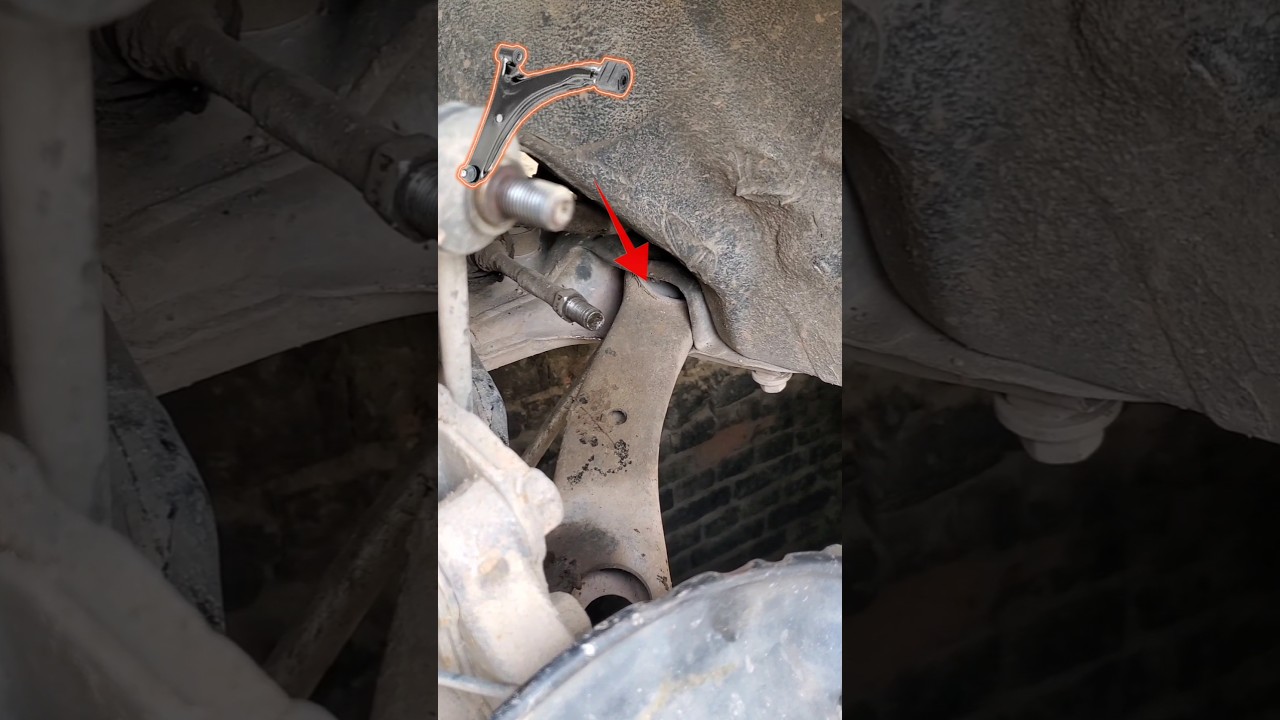 Corolla lower Arm removal &ndash; easy method! #youtube #shorts #bush