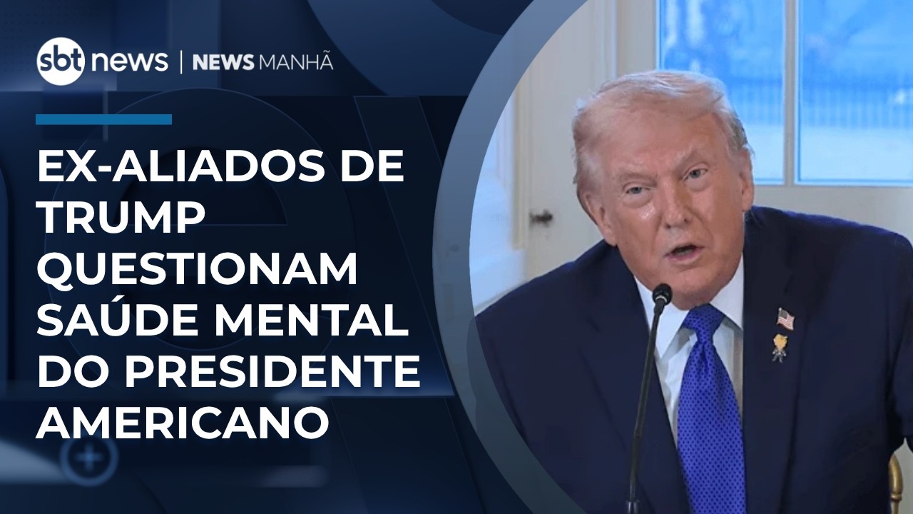 Ex-aliados de Trump questionam sa&uacute;de mental do presidente | #NewsManh&atilde;
