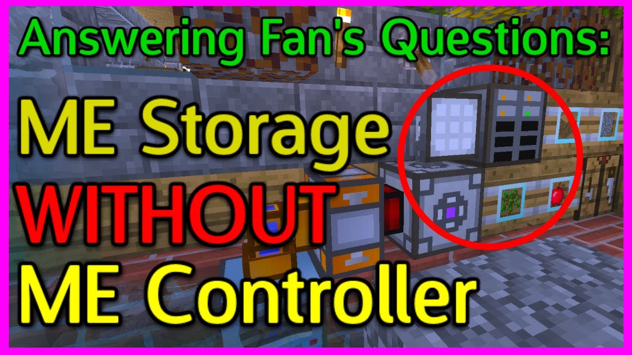 ME Storage Without ME Controller: Fan Question!