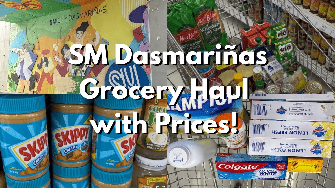 Grocery Haul Vlog #18 at SM Supermarket Dasmariñas PH | Grocery Shopping Haul + Prices
