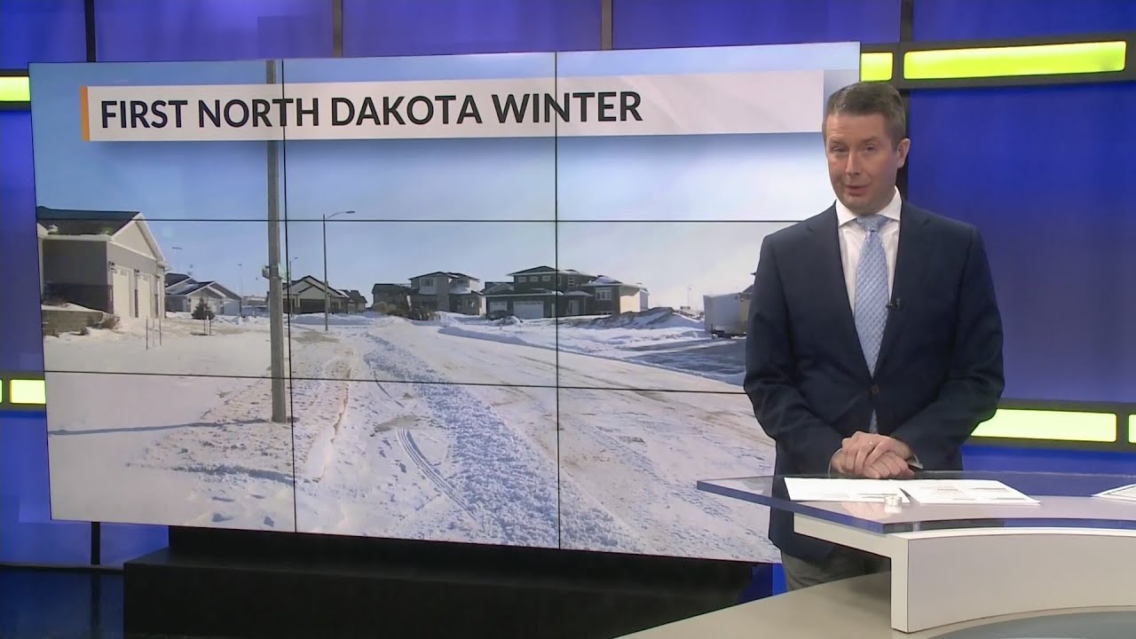 Out-of-state visitors react to their first North Dakota winter
