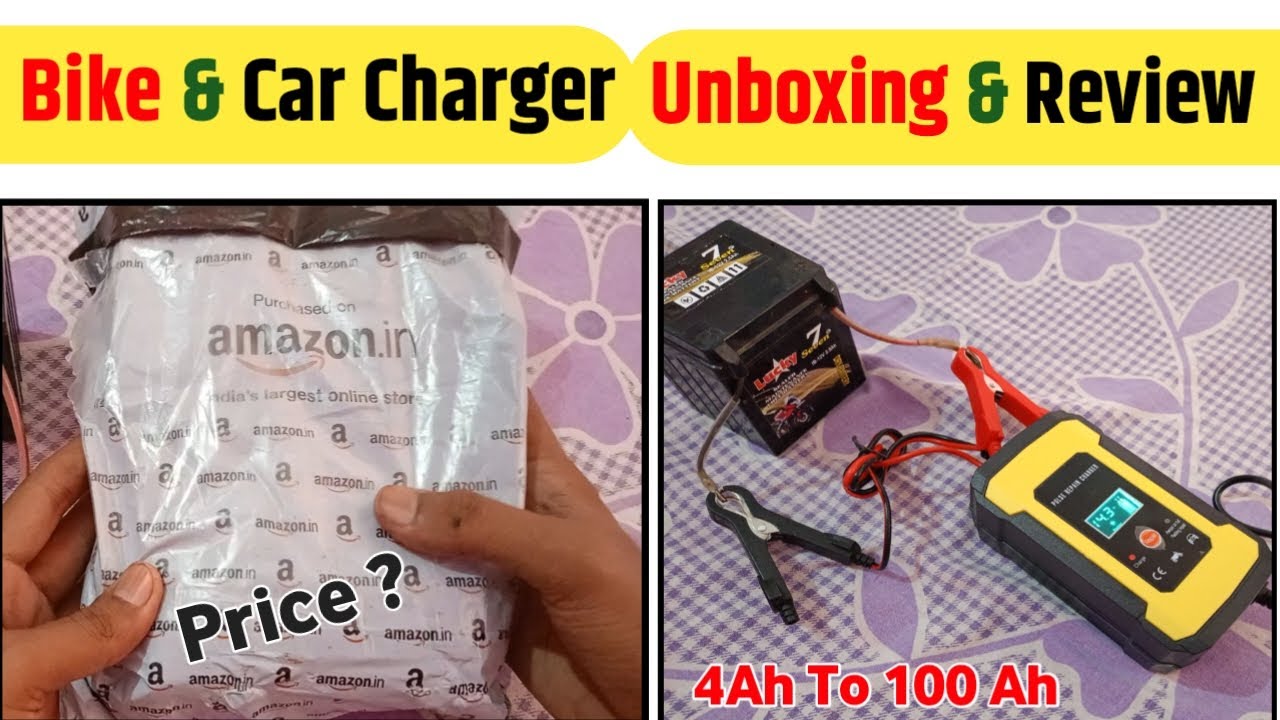 Verilux 12v Battery Charger Unboxing & Review | Pulse Repair Battery Charger | Bike Battery Charger