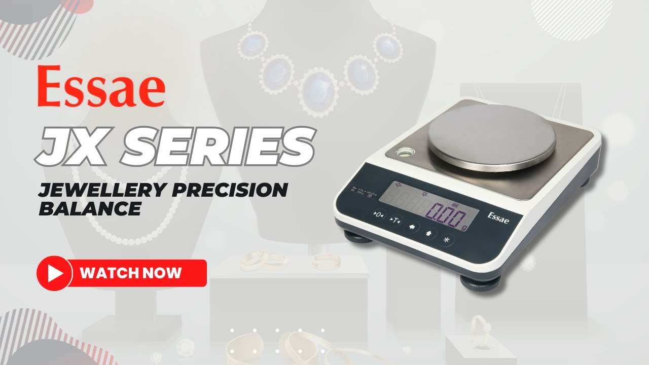Essae JX Series Product Video | Jewellery Weighing Balance | Precision Weighing Balance