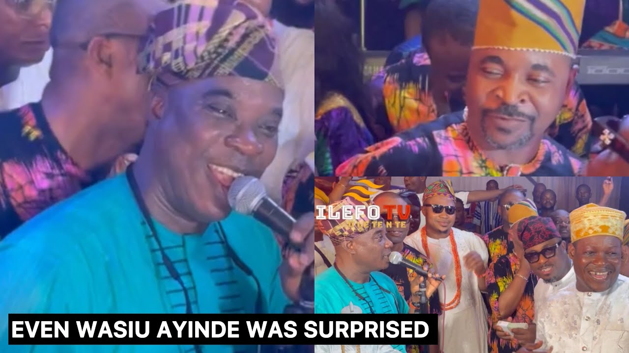 EVEN WASIU AYINDE WAS SURPRISED! AS LAGOS BIG BOYS MC OLUOMO, KUNLE POLY SHUT DOWN HIS STAGE 2 DANCE