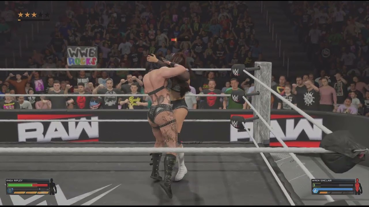 WWE 2K26_ Риа Рипли против Рен Синклер !!!