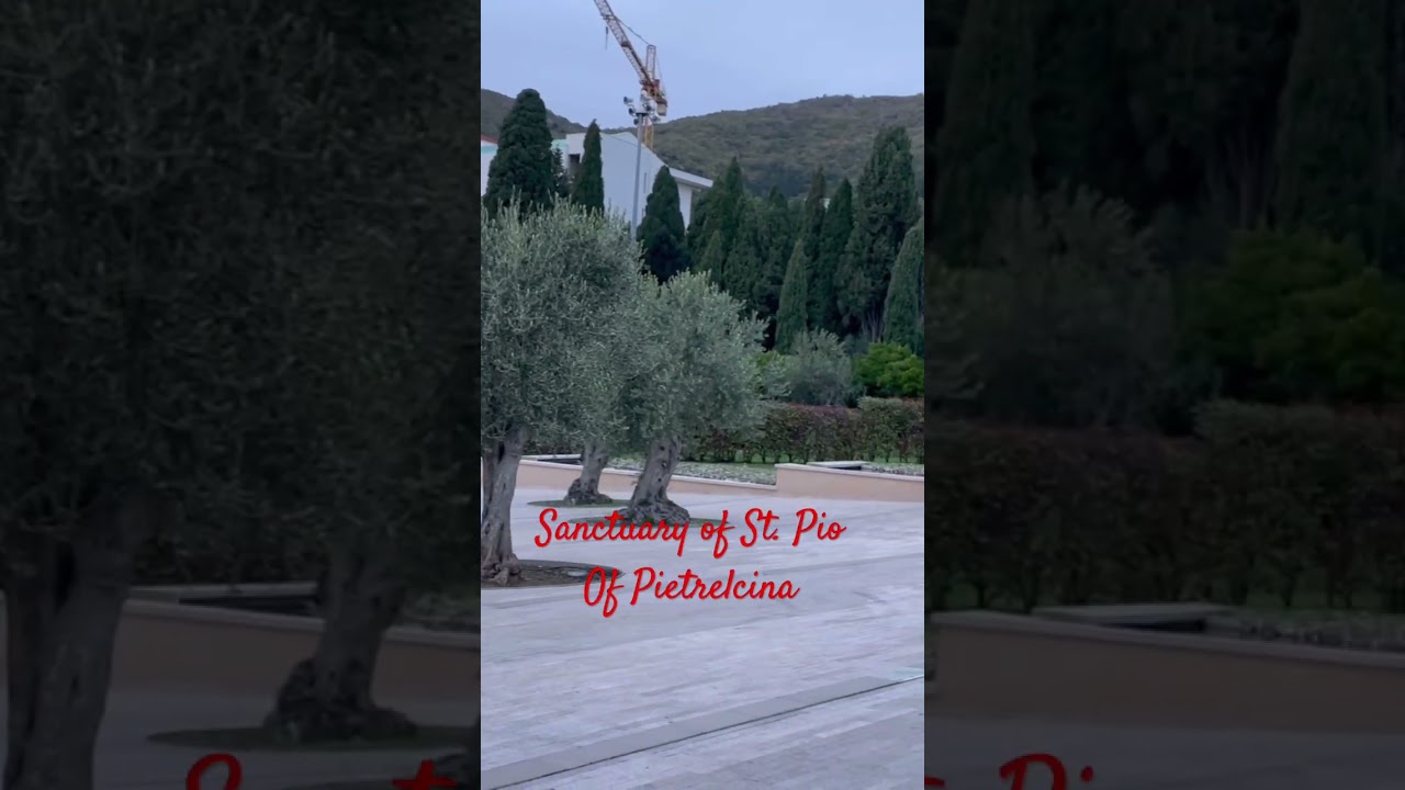 Sanctuary of St. Pio of Pietrelcina, San Giovanni Rotondo, Italy #pilgrimage2025 #italy #stpio