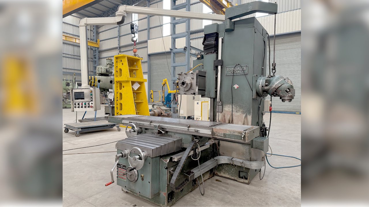 Universal Bed type Milling Machine - Rambaudi (Italy) VersaMill - Table 1600 mm x 510 mm
