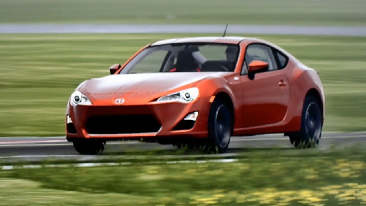 2013 Scion FR-S Top Gear test track ...aka, Toyota GT-86,& Subaru BRZ