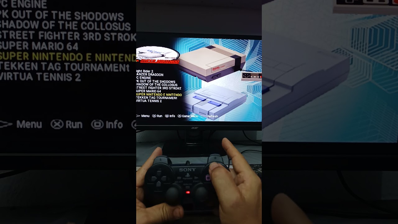 Configurando emulador de Super Nintendo no Opl para funcionar no Adaptador Ps2 to Hdmi
