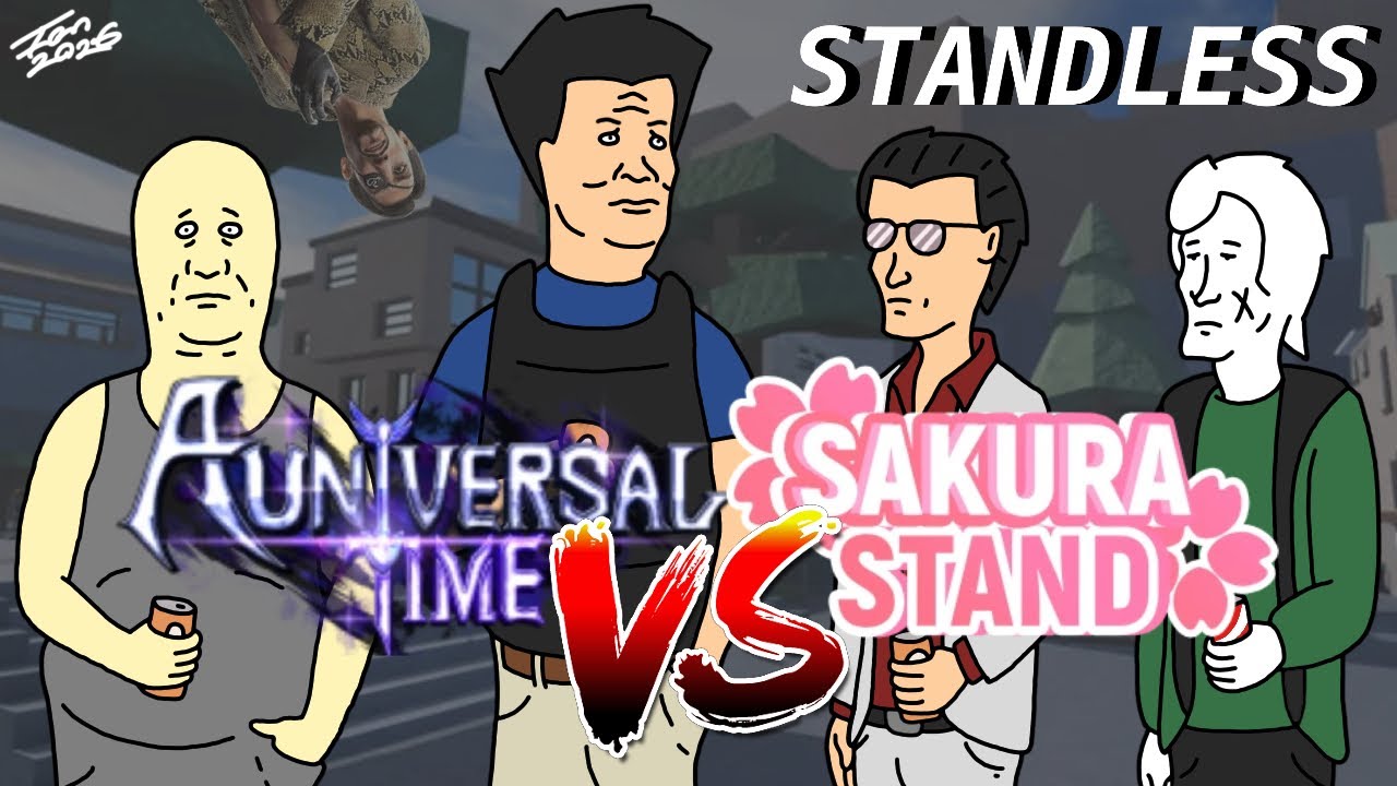 [AUT VS. SAKURA STAND] STANDLESS SHOWCASE + ABILITY COMPARISON