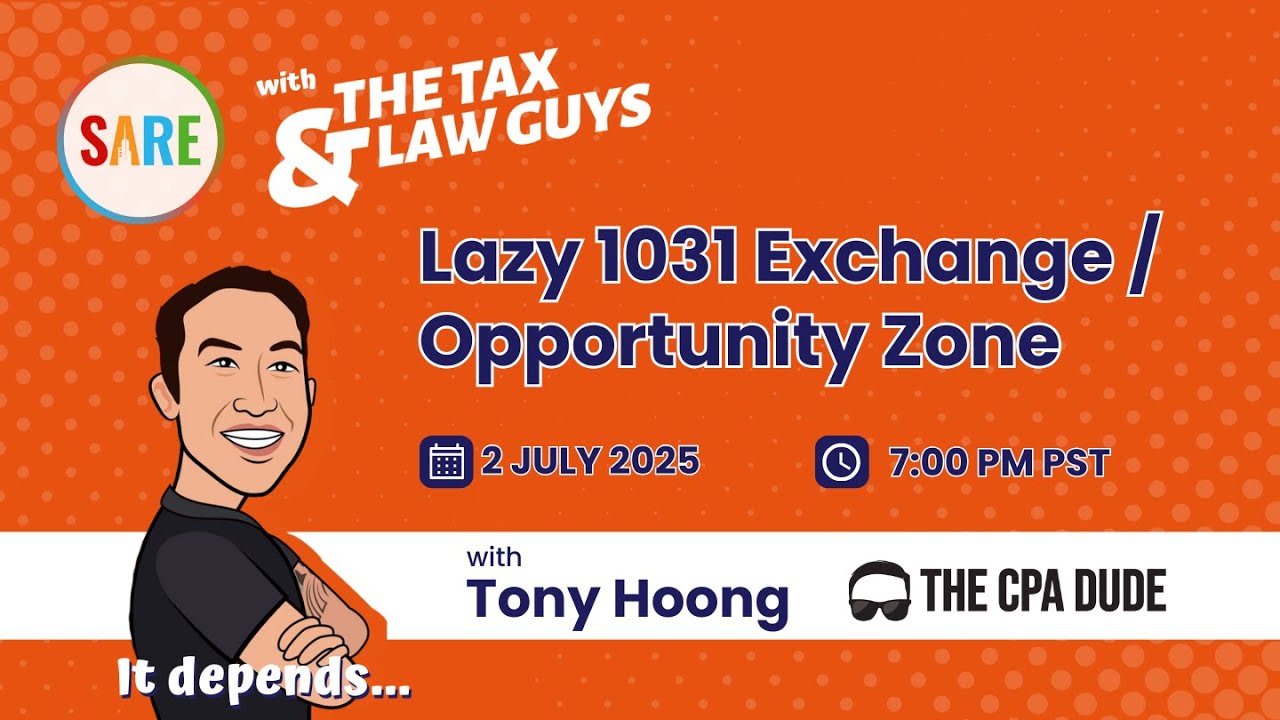 It Depends: Lazy 1031 Exchange / Opportunity Zone