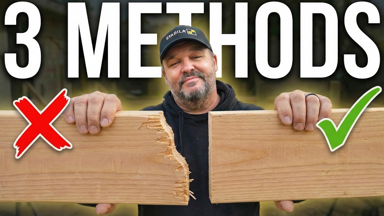 After 35 Years, Here's How to Cut Perfectly Straight Lines