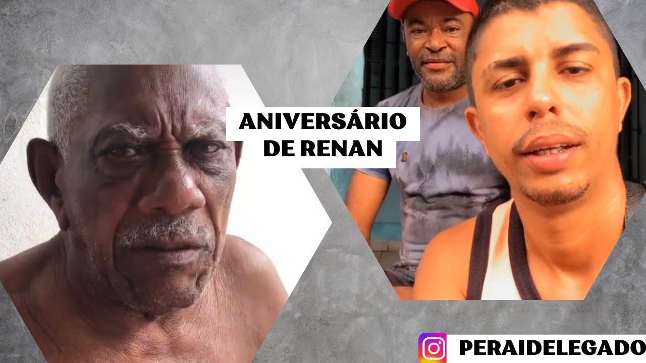 O churrasco e aniversário de Renan