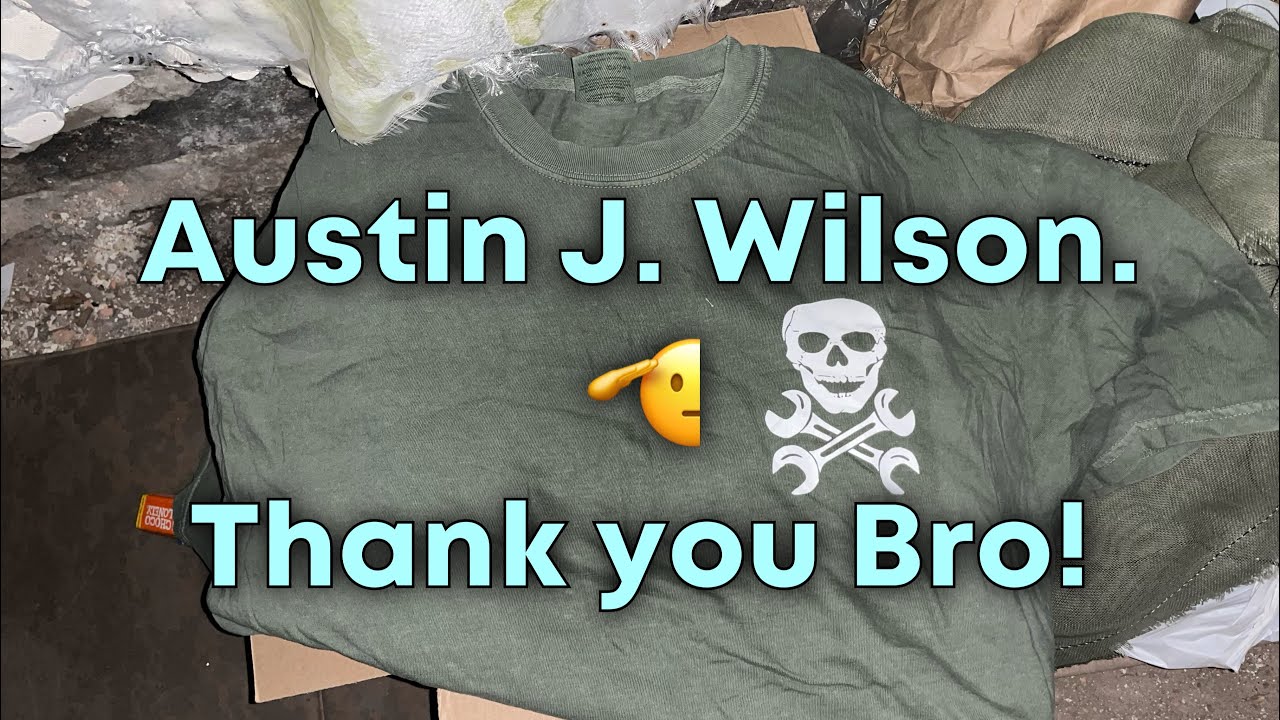 The unboxing of a parcel from US. The kind Austin J. Wilson's support of me and my comrades. Thanks!