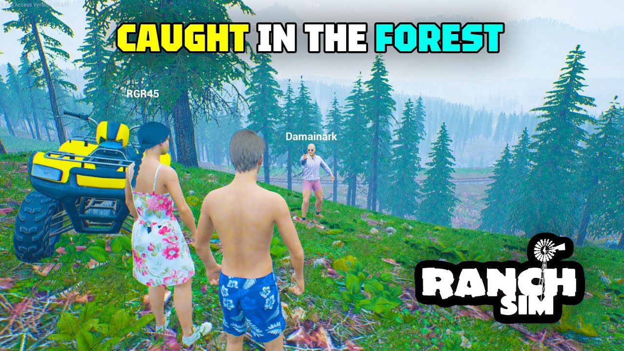 We Were Caught in The Forest |@rgrgamingop @LogicalGaming333 @Mythicalbear Ranch Multiplayer Malayalam #4