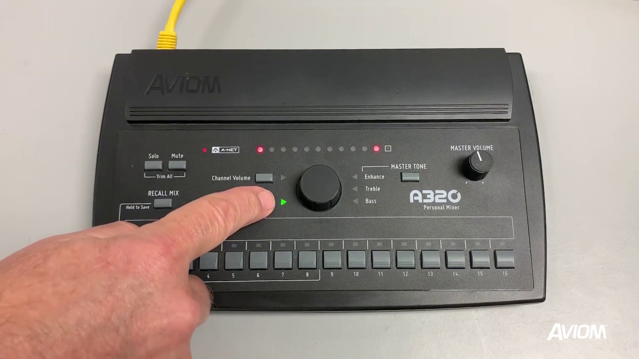 Aviom A320 Personal Mixer Modes