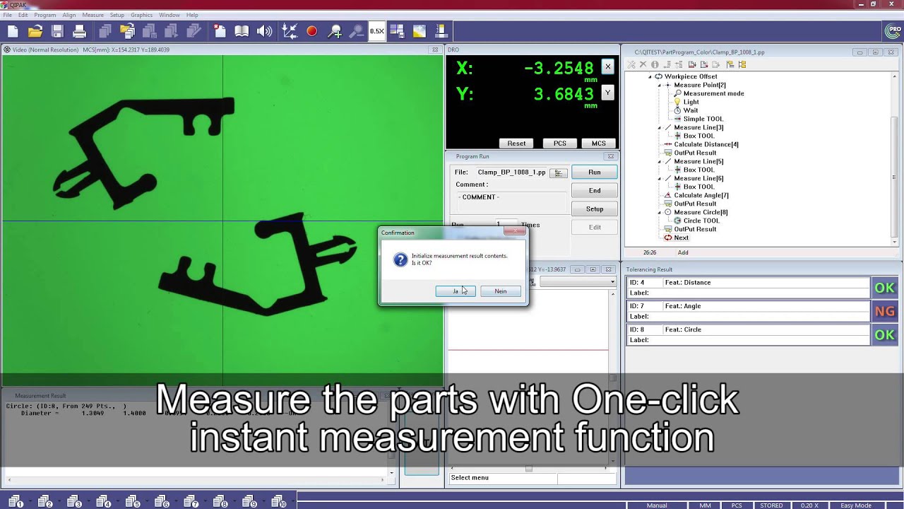 Quick Image 2D Vision measurements | Fast, Repeatable, and Highly Accurate Non-Contact Measurements