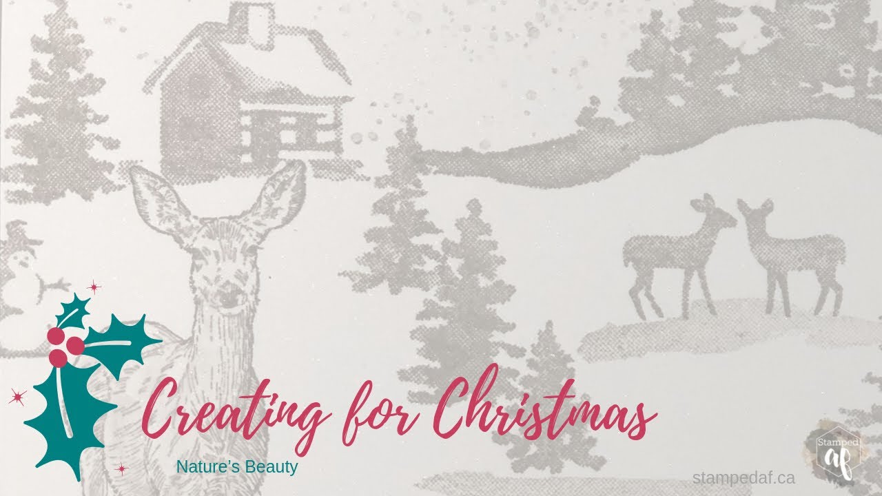 Creating for Christmas - Nature's Beauty