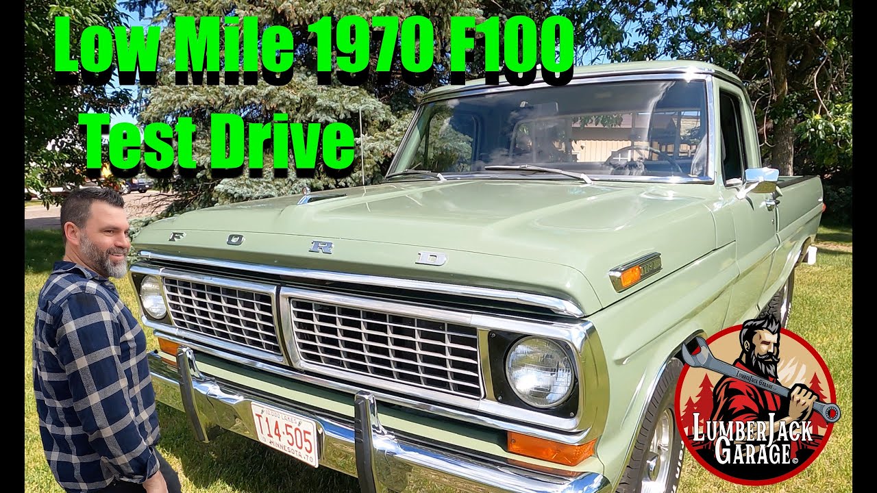 Low Mileage Survivor 1970 Ford F100